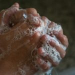 Proper hand hygiene