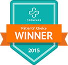 Opencare Patient's Choice Winner 2015 Badge