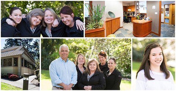 Collage of images of the staff at Schur Orthodontics